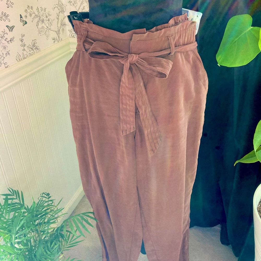 Brown Tie Pants.